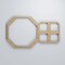 Ekena Millwork Extra Small Johnston Decorative Fretwork Wood Wall Panels, Birch, 12 3/8"W x 7 3/8"H x 3/8"T WALW08X08X0375JHNBI - alternate 2